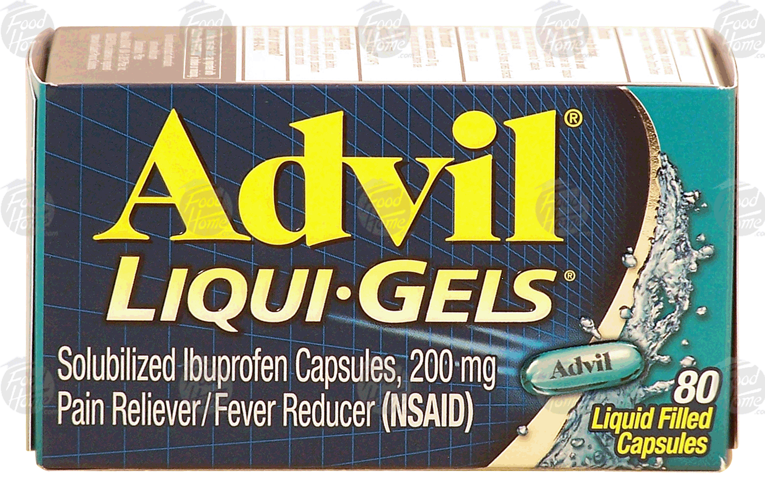 Advil Liqui-Gels pain reliever/fever reducer, ibuprofen capsules 200 mg, liqui-gels Full-Size Picture